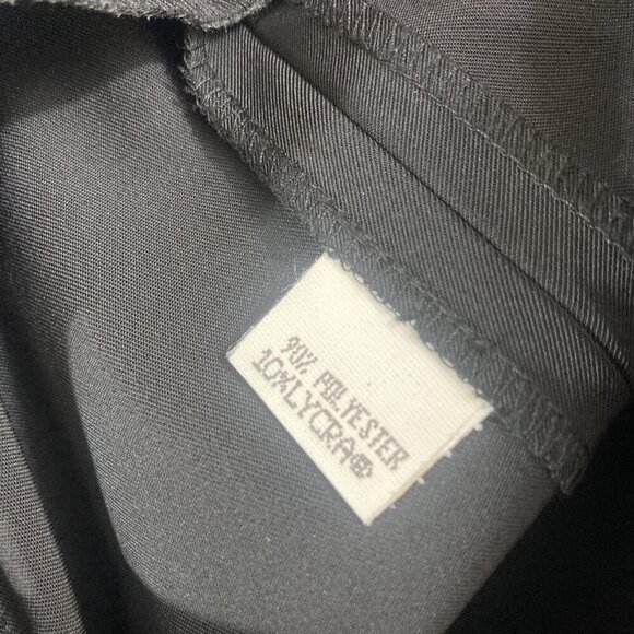 Vintage 90s Chaiken and Capone Black Pencil Skirt Womens 4 Stretch Knee USA - Picture 13 of 14